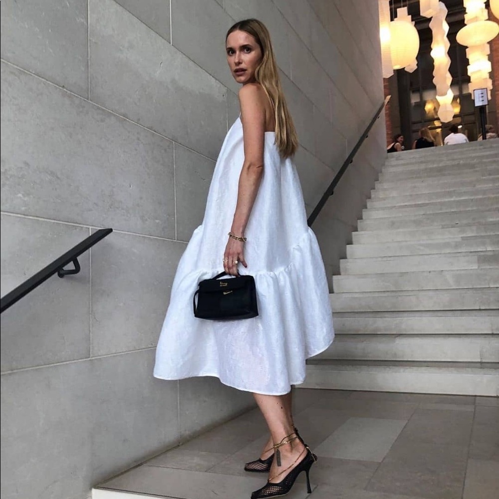 Zara voluminous dress bloggers favorite - Picture 6 of 13